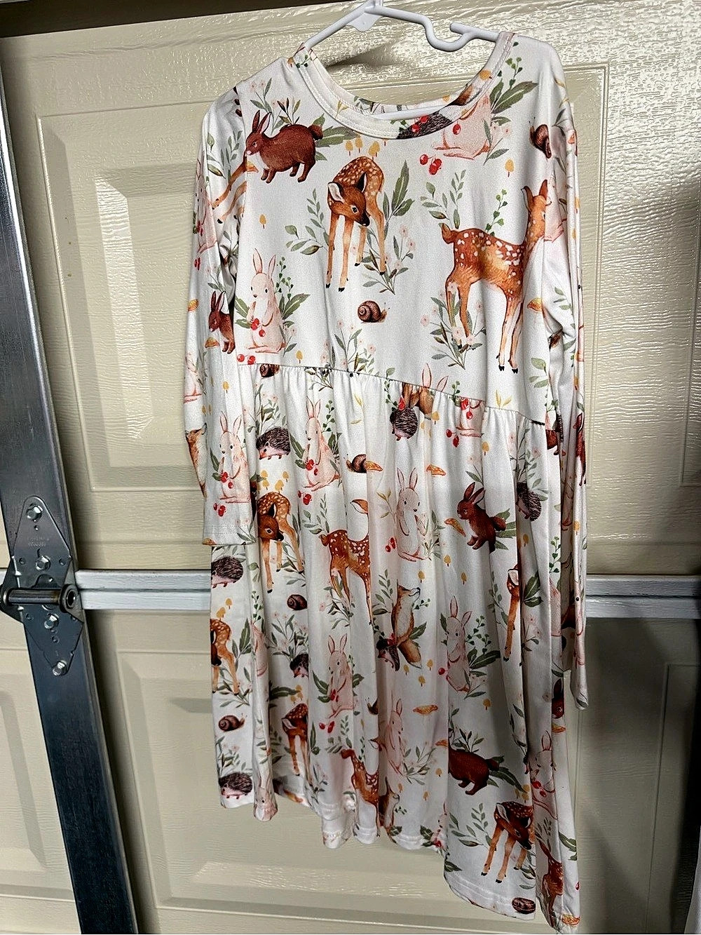Girls Animal Print Dress Size 5-6Y